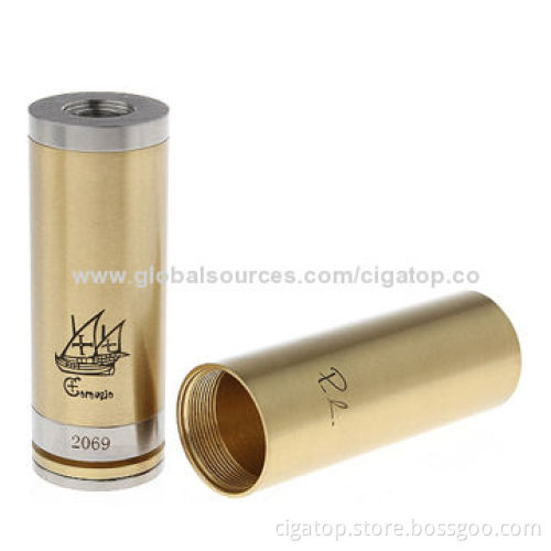 2014 Hot Seller Pure Stainless Steel Caravela Mods with 5-10W Power